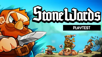 Official Stonewards devblog banner showing resurrection and campfire mechanics