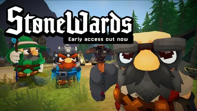 Official Stonewards devblog banner about mining and cave resources