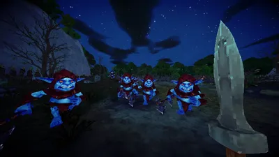Official Stonewards Steam screenshot of the hub and party area